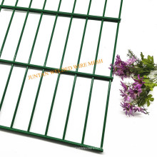 Green PVC welded wire mesh fence